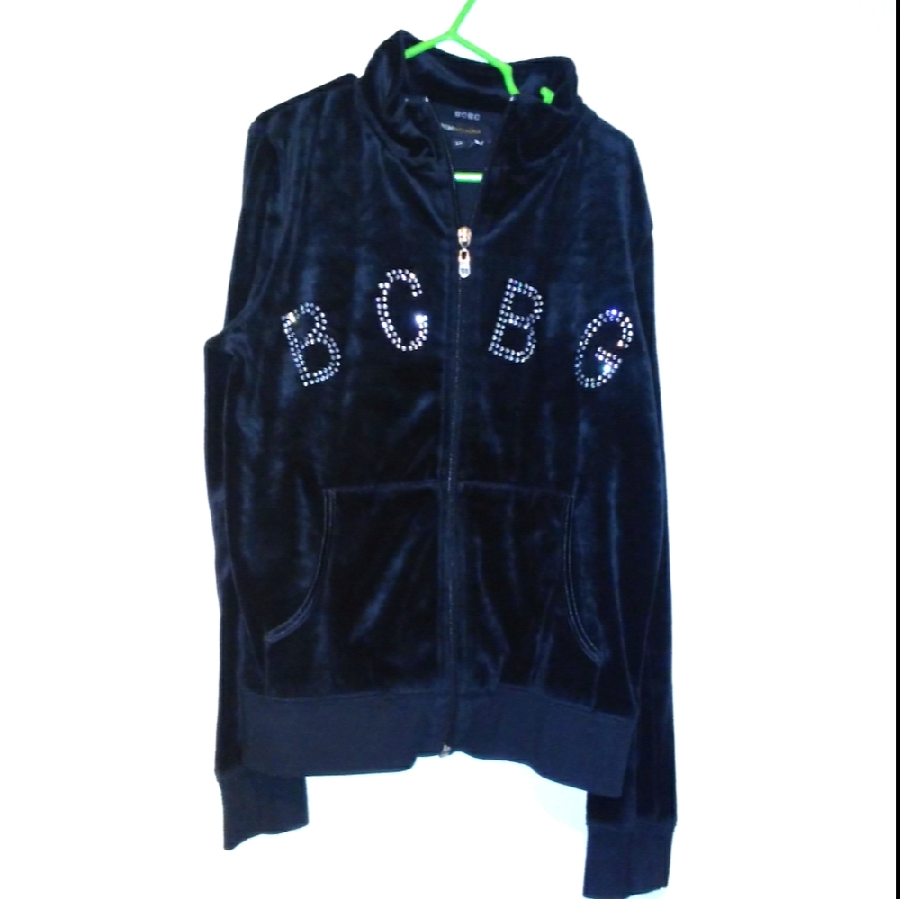 BCBG MaxAzria Velvet Hoodie